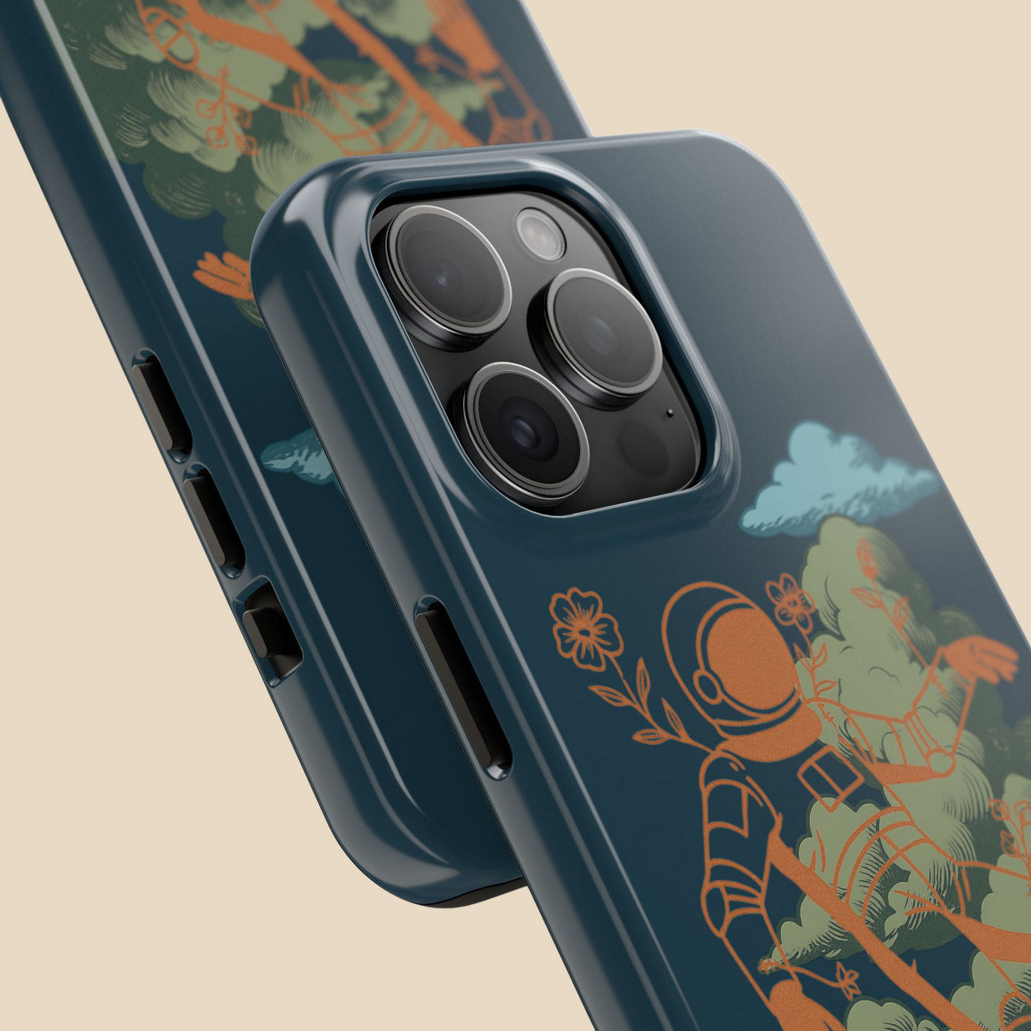 cloudBurial Phone Case | Wearable Elegy | speechlessSpaceman