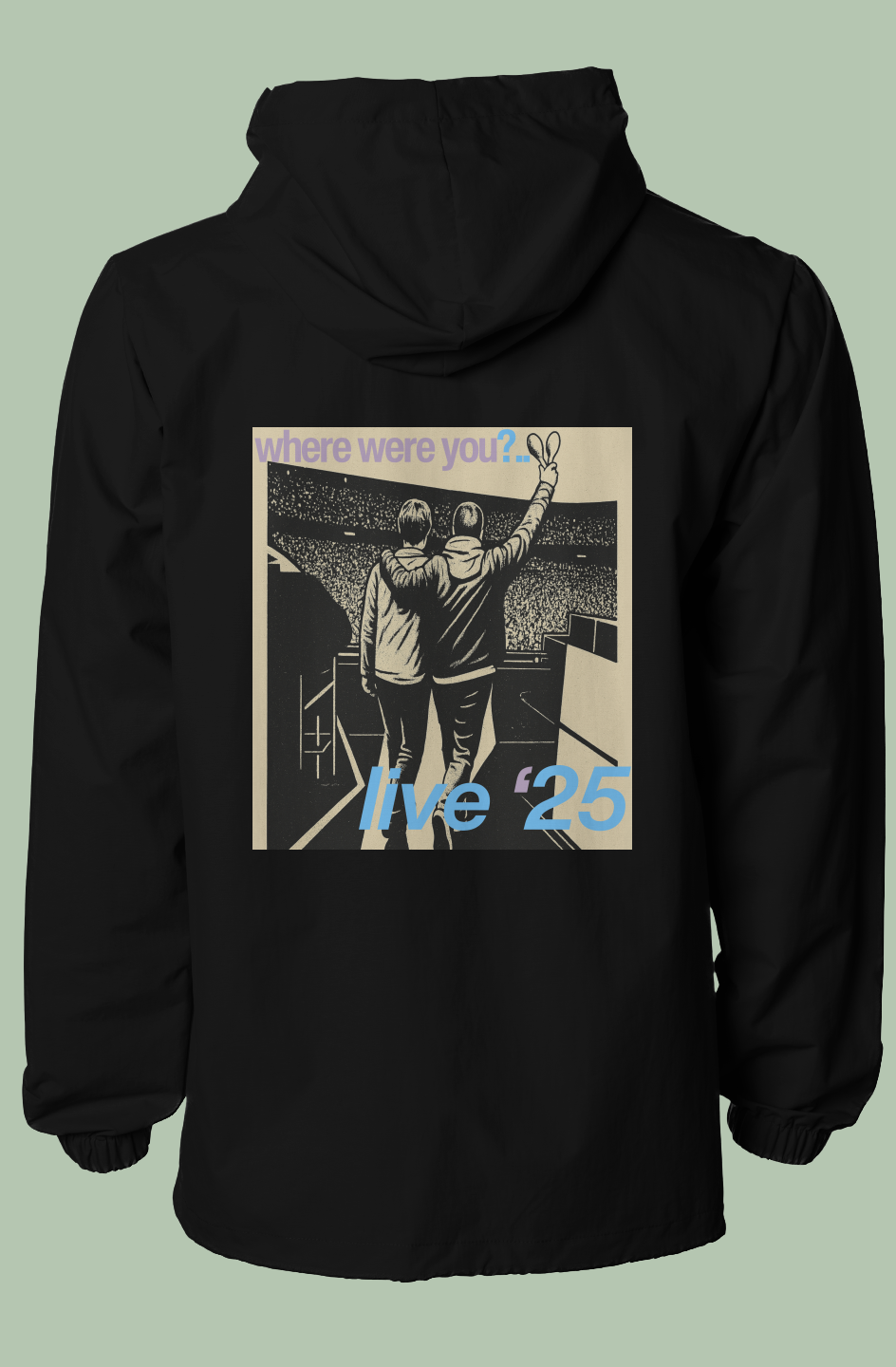 LIVE25 Windbreaker – rock n roll (mad fer it) by speechlessSpaceman