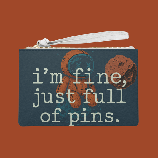 pinnedUp Clutch | Emotional Armor for the Soft-Spoken | speechlessSpaceman