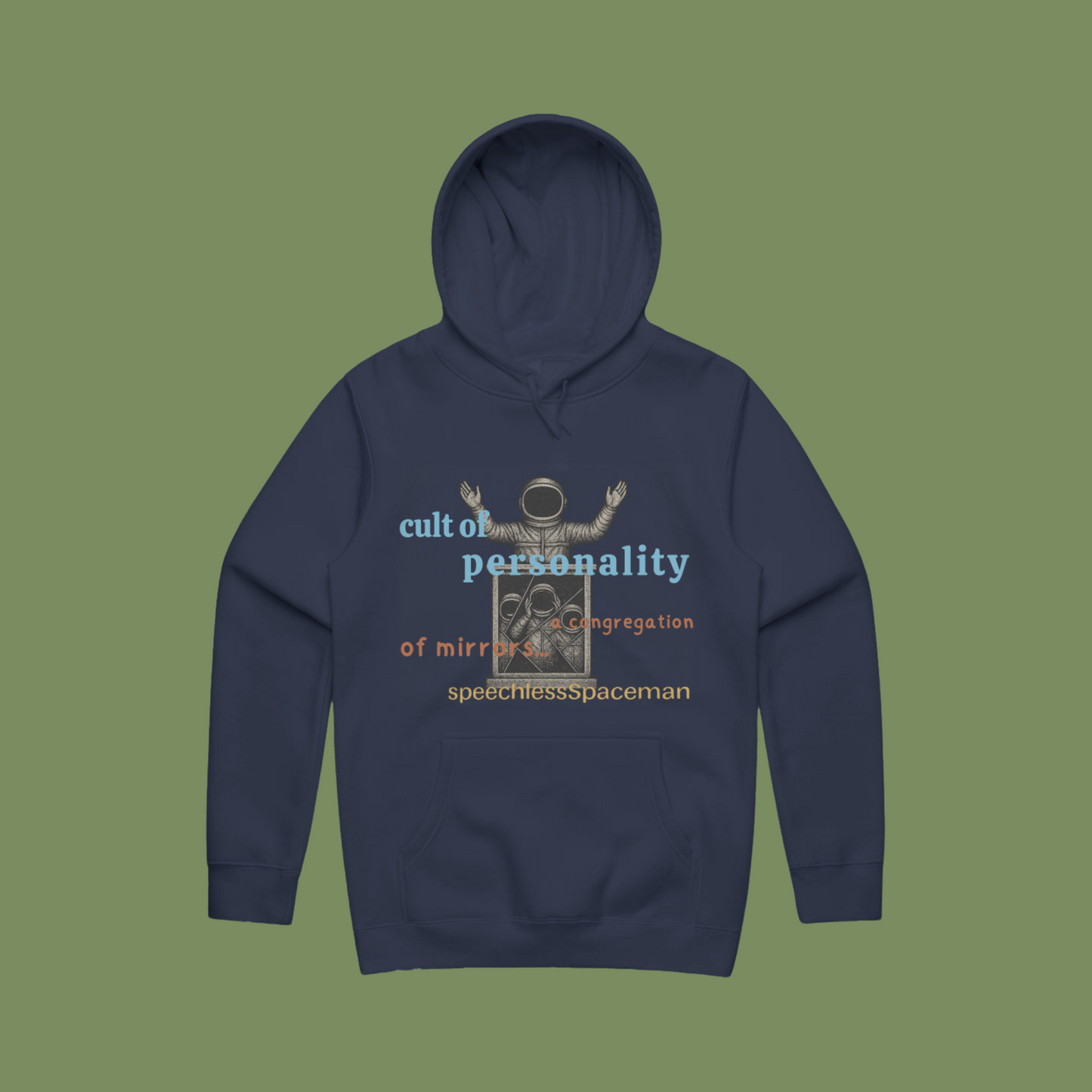cultOfCongregation Poetry Hoodie | Echo | speechlessSpaceman
